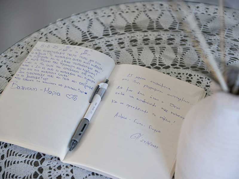 Livre d'or de Moscha Geronti apartments