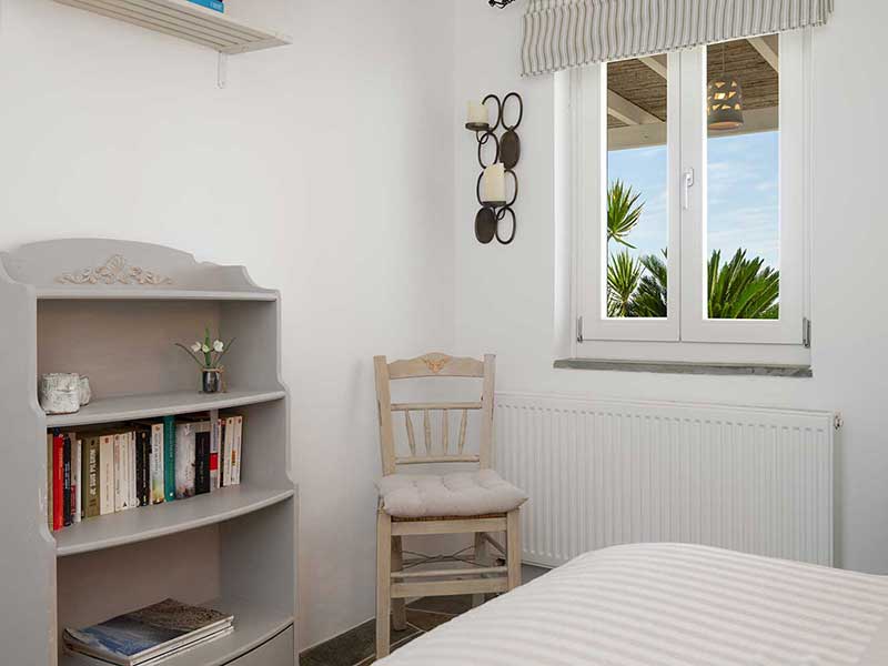 La chambre à coucher de l'appartement Artemis