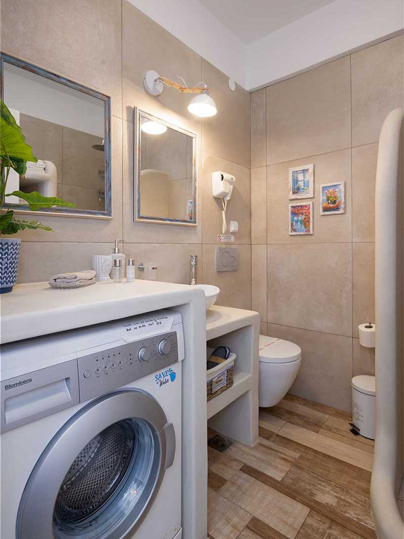 La salle de bain de l'appartement Artemis