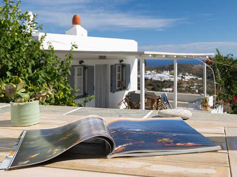 La véranda de l'appartement Erofili