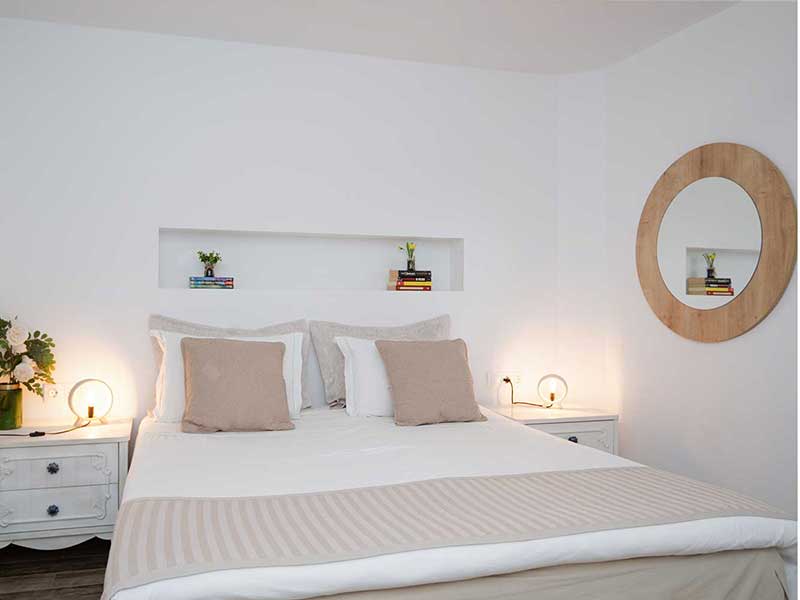 La deuxième chambre de l'appartement Irena