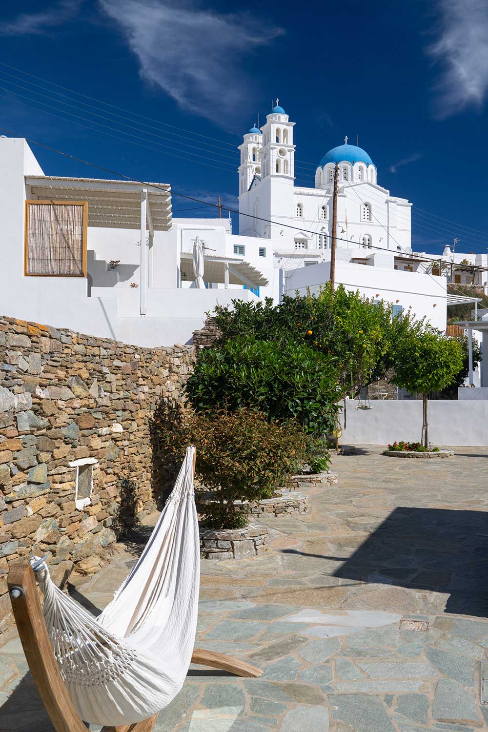 Hamac dans le jardin